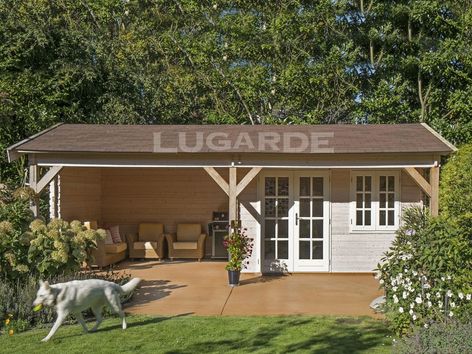 Sanremo pine log cabins from Lugarde